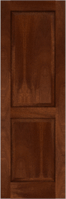 Raised  Panel  Hatteras  White  Oak  Shutters